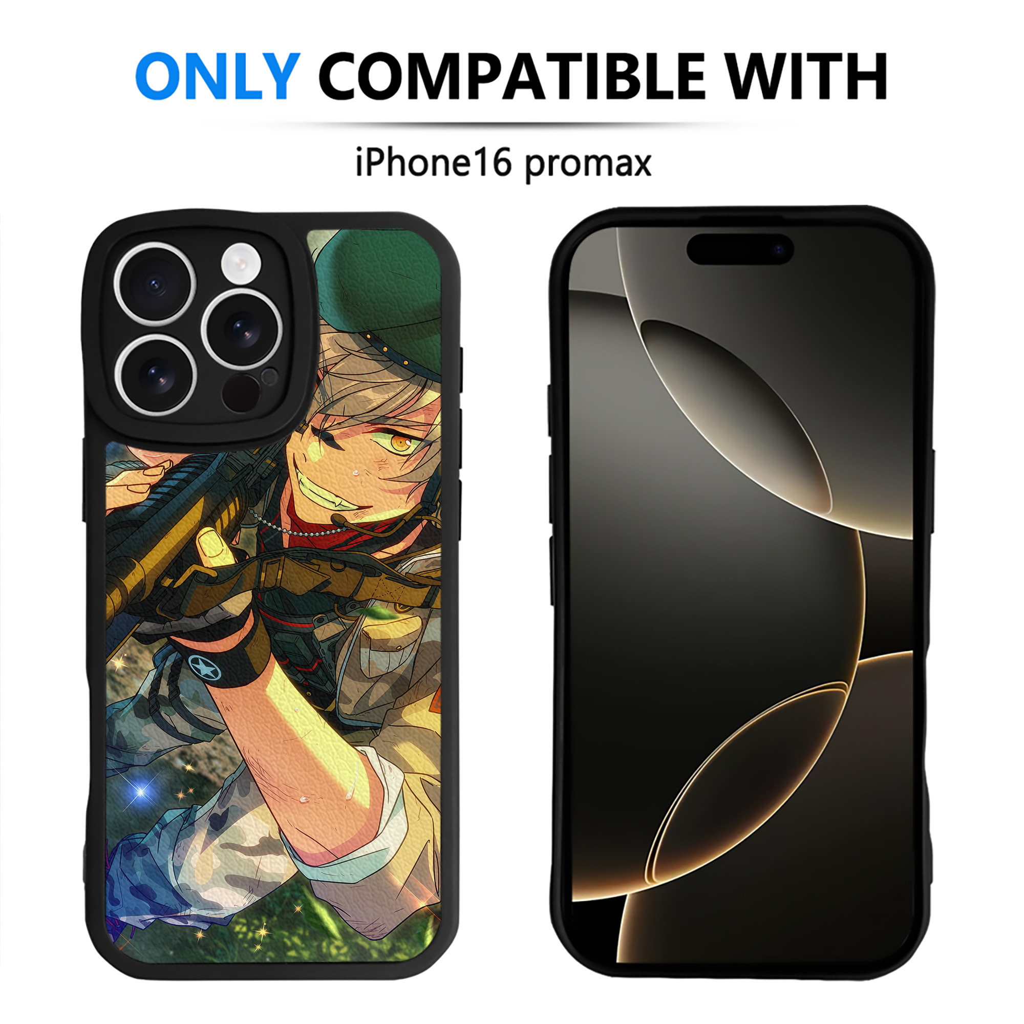 （画像用） あんさんぶるスターズ! Ensemble Stars 【iPhone 16シリーズ対応】シリコンスマホケース（レザー調） 材質：シリコン